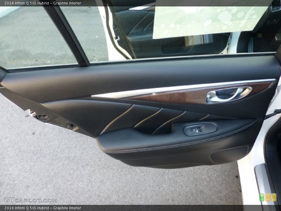 Graphite Interior Door Panel for the 2014 Infiniti Q 50S Hybrid #101681391