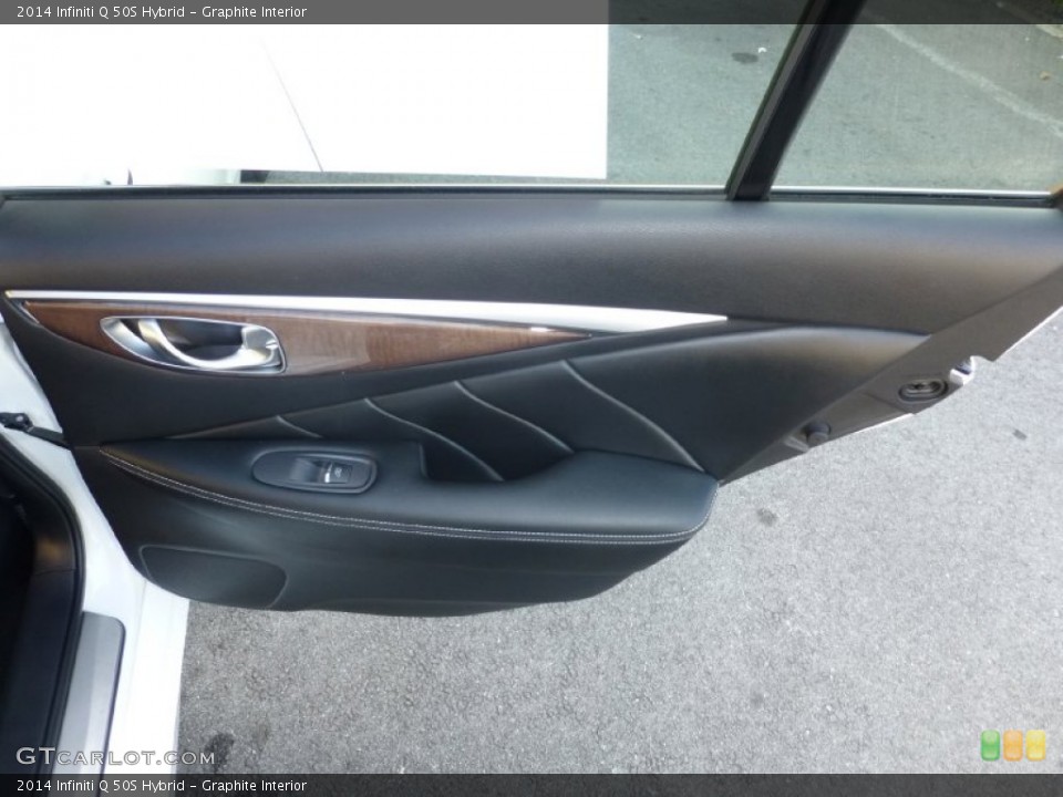 Graphite Interior Door Panel for the 2014 Infiniti Q 50S Hybrid #101681468
