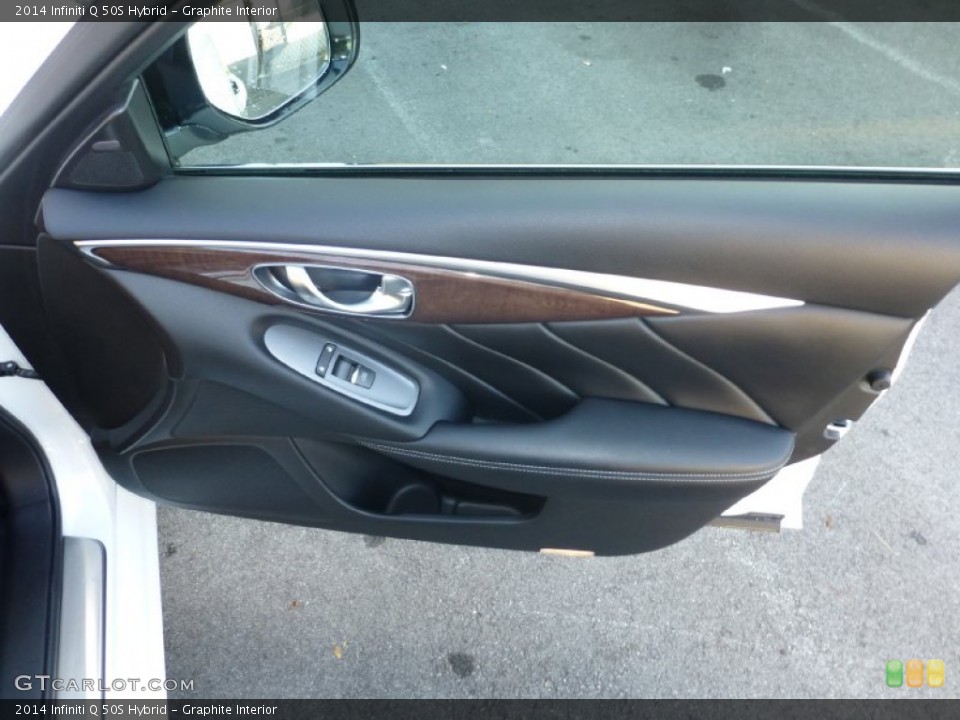 Graphite Interior Door Panel for the 2014 Infiniti Q 50S Hybrid #101681489