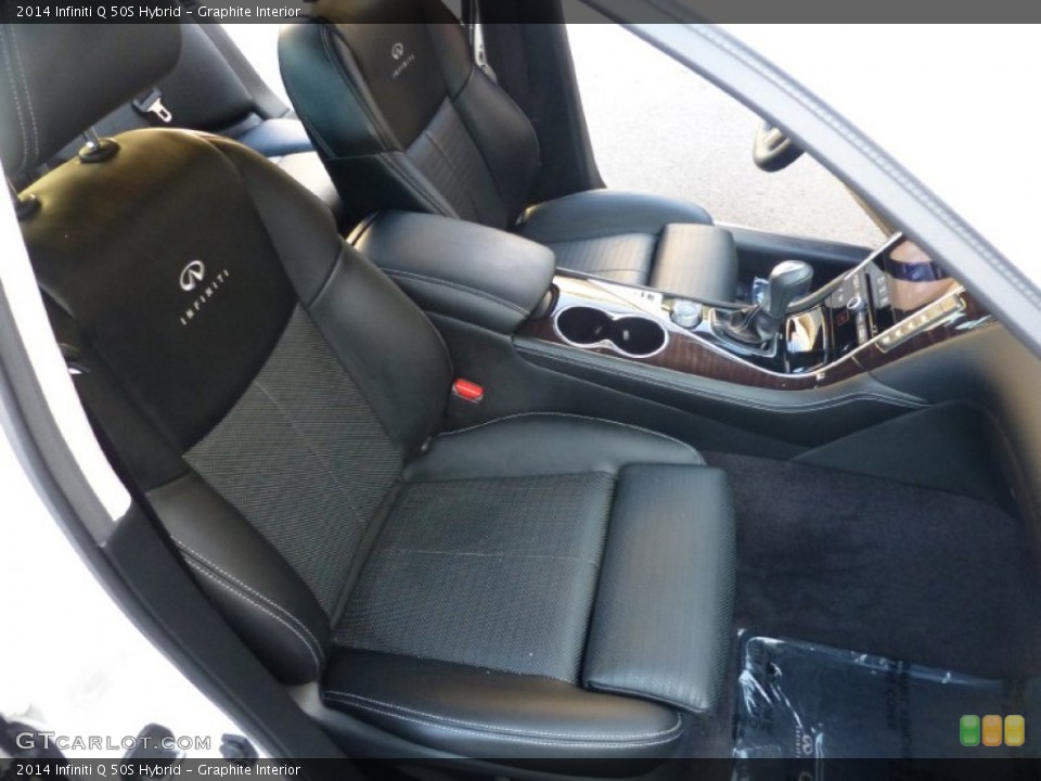 Graphite Interior Front Seat for the 2014 Infiniti Q 50S Hybrid #101681513