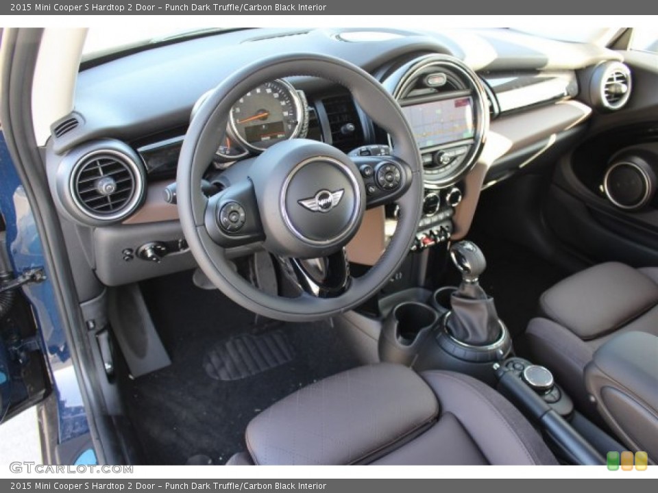 Punch Dark Truffle/Carbon Black Interior Dashboard for the 2015 Mini Cooper S Hardtop 2 Door #101682788