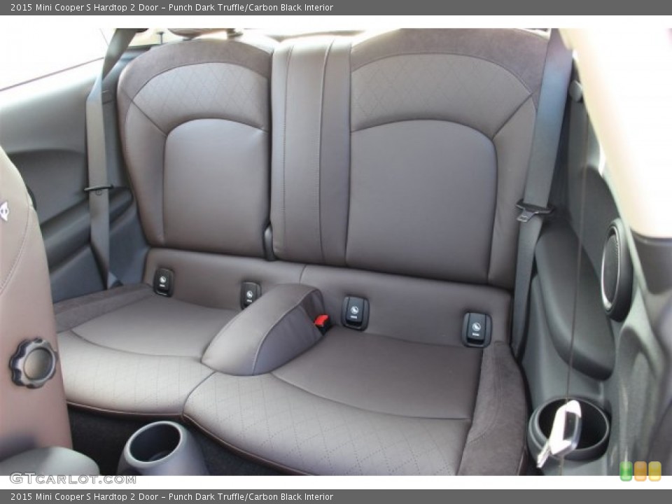 Punch Dark Truffle/Carbon Black Interior Rear Seat for the 2015 Mini Cooper S Hardtop 2 Door #101682812