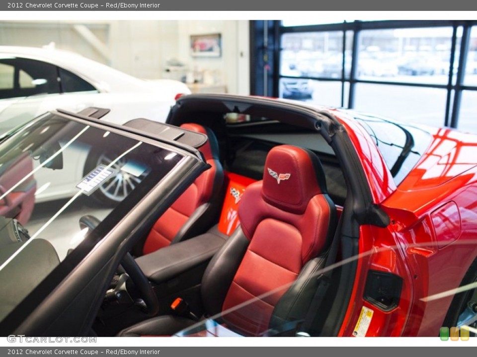 Red/Ebony Interior Photo for the 2012 Chevrolet Corvette Coupe #101687054