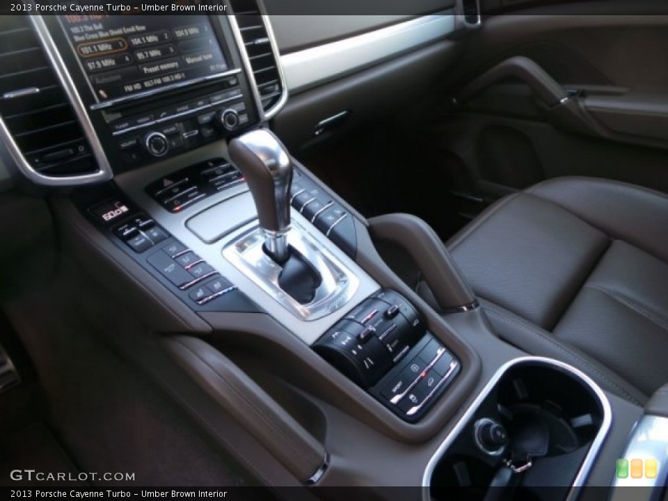 Umber Brown Interior Transmission for the 2013 Porsche Cayenne Turbo #101693612