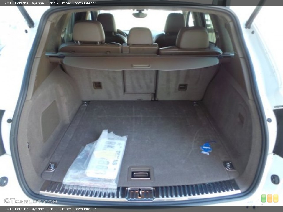 Umber Brown Interior Trunk for the 2013 Porsche Cayenne Turbo #101693756