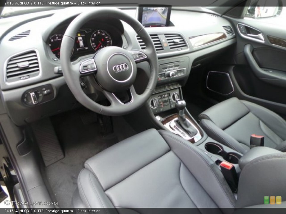 Black Interior Photo for the 2015 Audi Q3 2.0 TFSI Prestige quattro #101693927