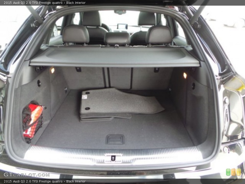 Black Interior Trunk for the 2015 Audi Q3 2.0 TFSI Prestige quattro #101694062