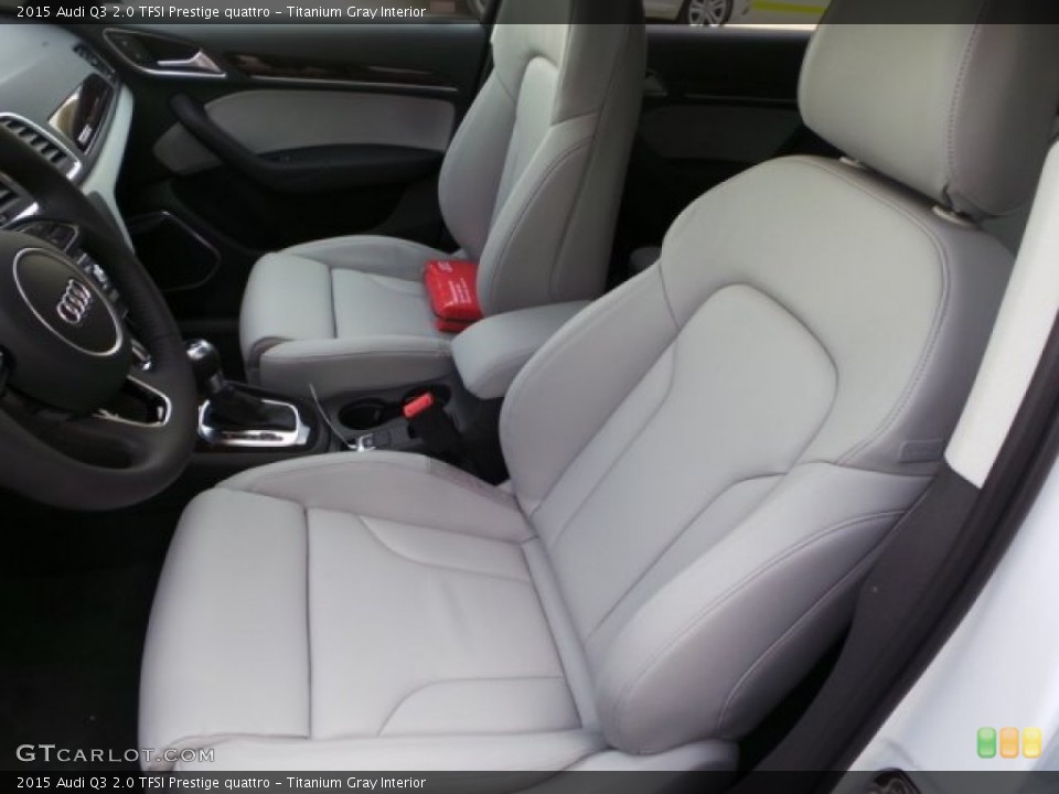 Titanium Gray 2015 Audi Q3 Interiors