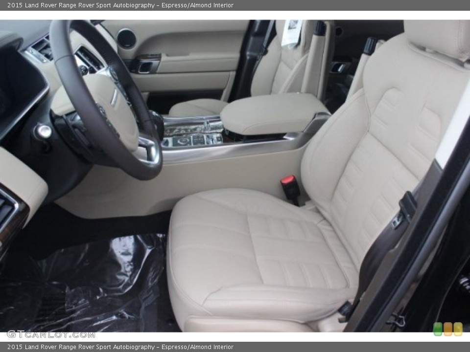 Espresso/Almond Interior Front Seat for the 2015 Land Rover Range Rover Sport Autobiography #101699843