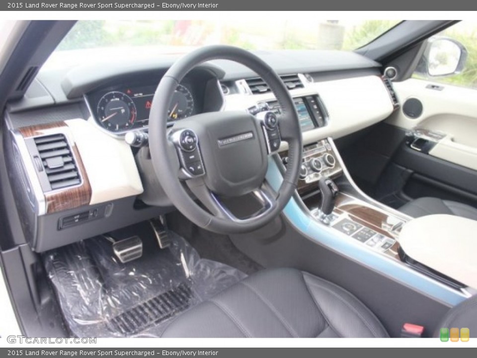 Ebony/Ivory Interior Prime Interior for the 2015 Land Rover Range Rover Sport Supercharged #101700431