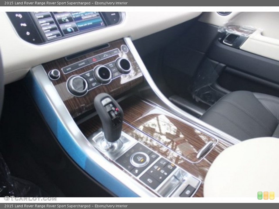 Ebony/Ivory Interior Controls for the 2015 Land Rover Range Rover Sport Supercharged #101700506