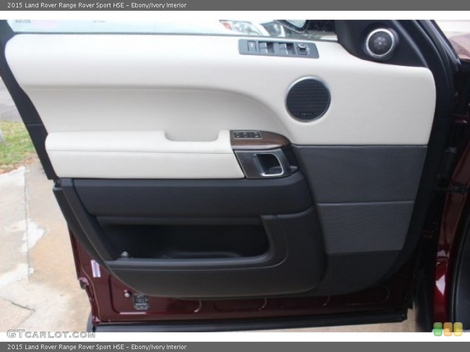 Ebony/Ivory Interior Door Panel for the 2015 Land Rover Range Rover Sport HSE #101701040