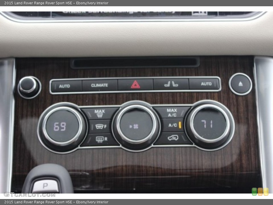Ebony/Ivory Interior Controls for the 2015 Land Rover Range Rover Sport HSE #101701253