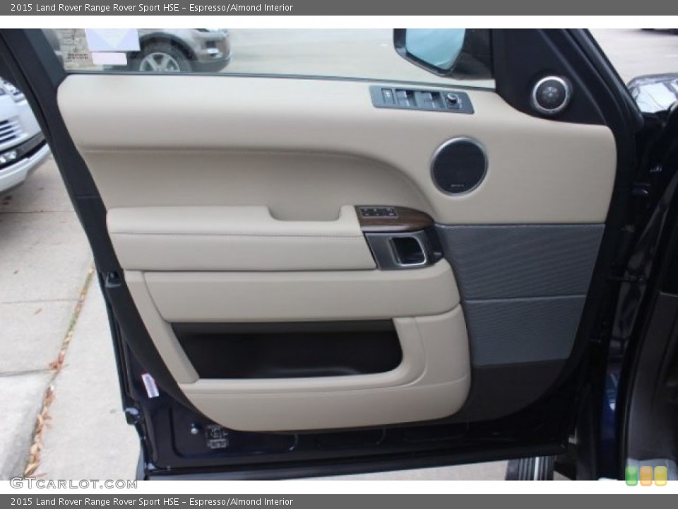 Espresso/Almond Interior Door Panel for the 2015 Land Rover Range Rover Sport HSE #101701670