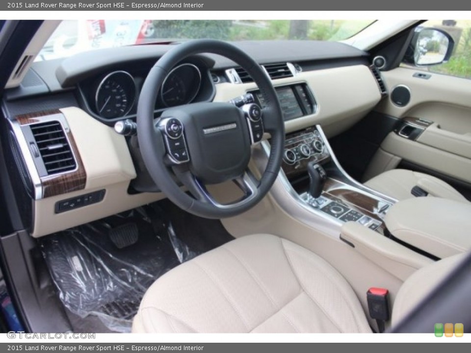 Espresso/Almond 2015 Land Rover Range Rover Sport Interiors