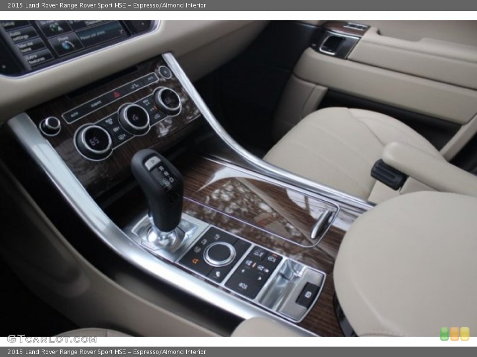 Espresso/Almond Interior Controls for the 2015 Land Rover Range Rover Sport HSE #101701754