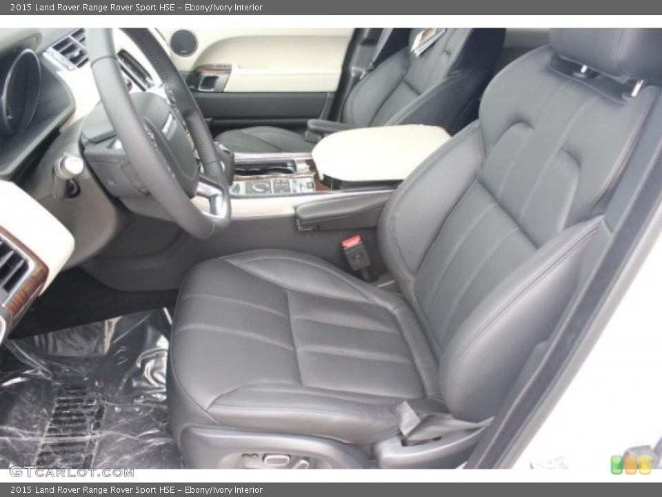 Ebony/Ivory Interior Front Seat for the 2015 Land Rover Range Rover Sport HSE #101702261