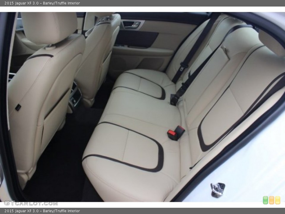 Barley/Truffle Interior Rear Seat for the 2015 Jaguar XF 3.0 #101704976