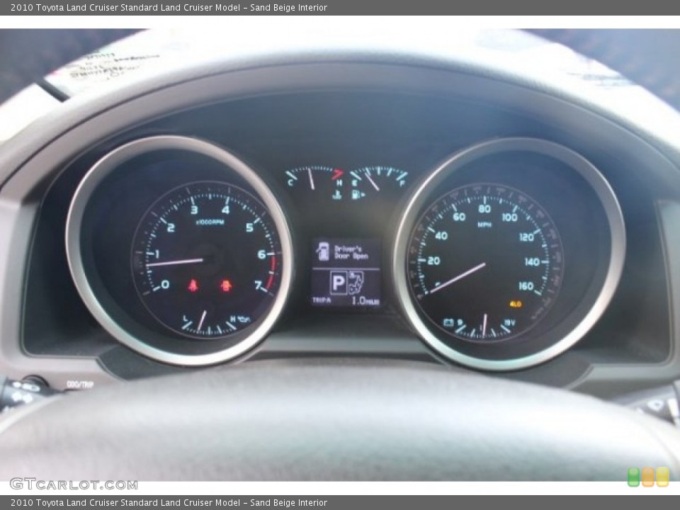 Sand Beige Interior Gauges for the 2010 Toyota Land Cruiser  #101705225