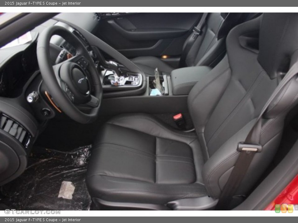 Jet Interior Front Seat for the 2015 Jaguar F-TYPE S Coupe #101705273