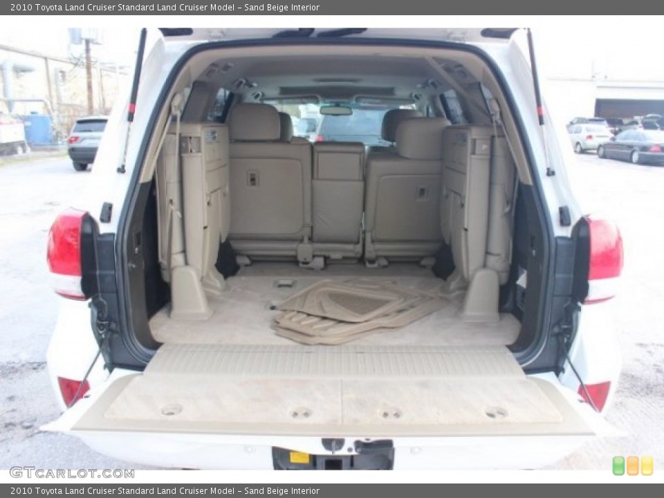 Sand Beige Interior Trunk for the 2010 Toyota Land Cruiser  #101705498