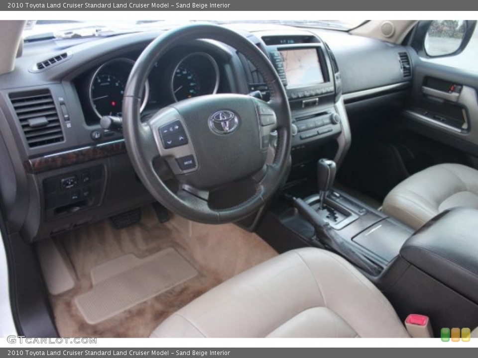 Sand Beige Interior Photo for the 2010 Toyota Land Cruiser  #101705543
