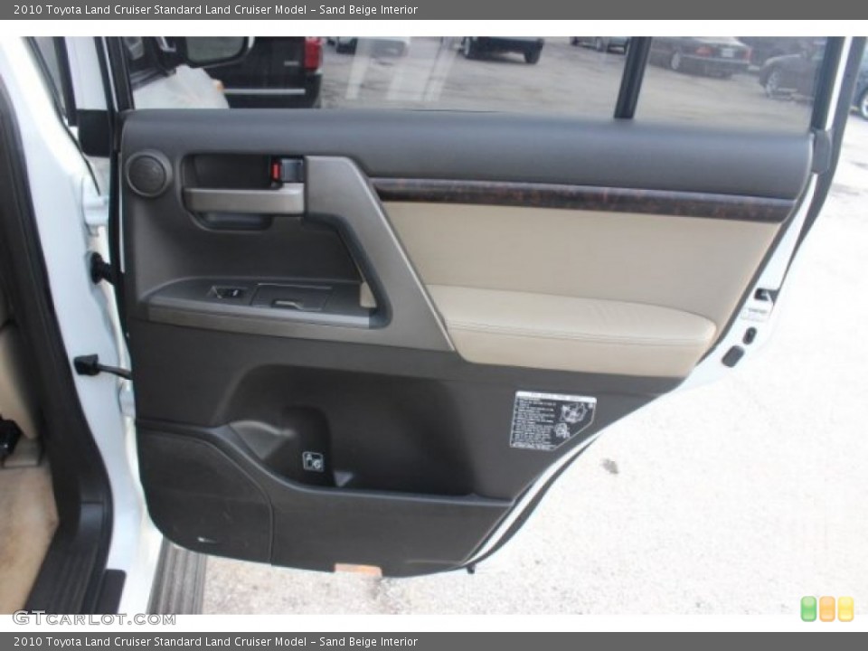 Sand Beige Interior Door Panel for the 2010 Toyota Land Cruiser  #101705686