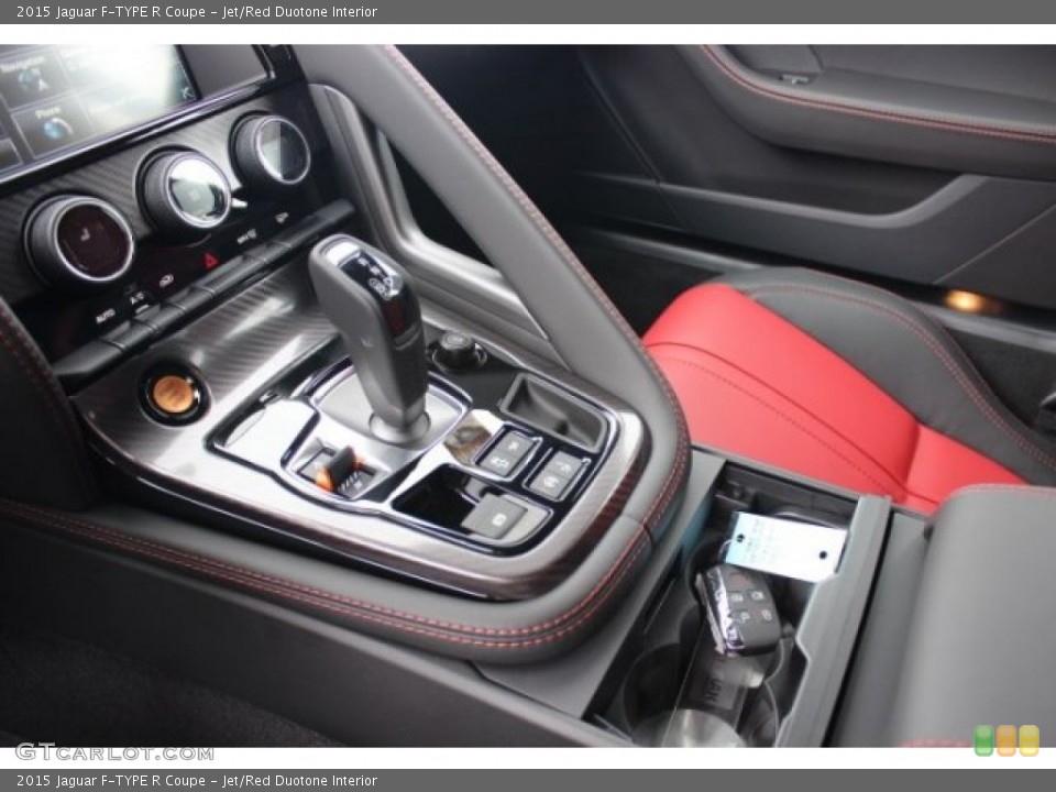 Jet Red Duotone Interior Transmission For The 2015 Jaguar F