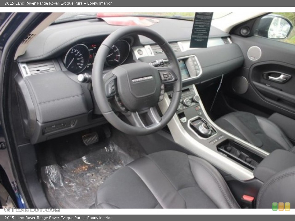 Ebony 2015 Land Rover Range Rover Evoque Interiors