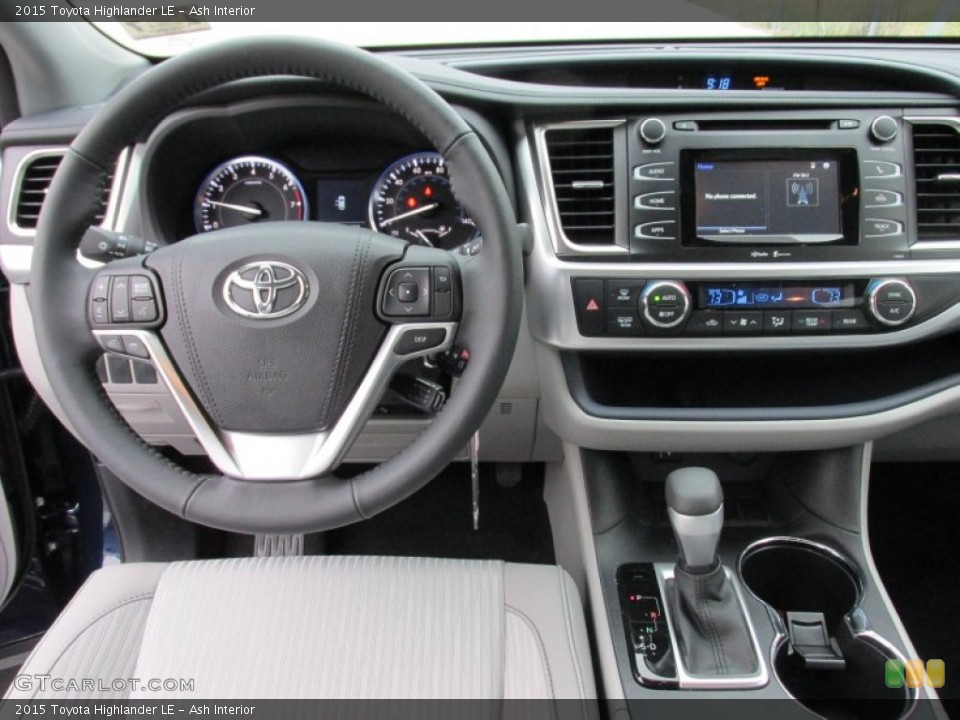 Ash Interior Dashboard for the 2015 Toyota Highlander LE #101724782