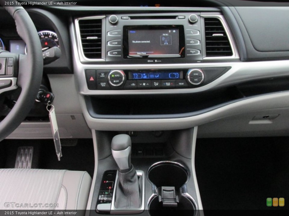 Ash Interior Dashboard for the 2015 Toyota Highlander LE #101724797