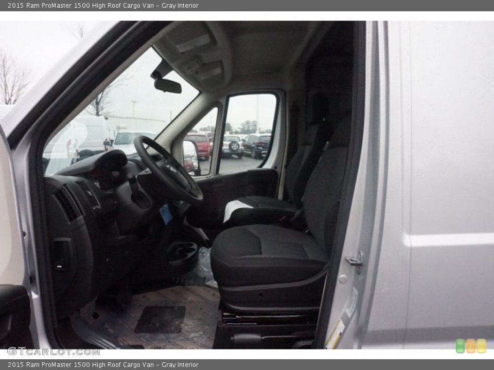 Gray Interior Photo for the 2015 Ram ProMaster 1500 High Roof Cargo Van #101728779