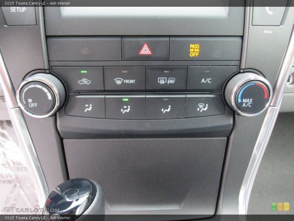 Ash Interior Controls for the 2015 Toyota Camry LE #101730417