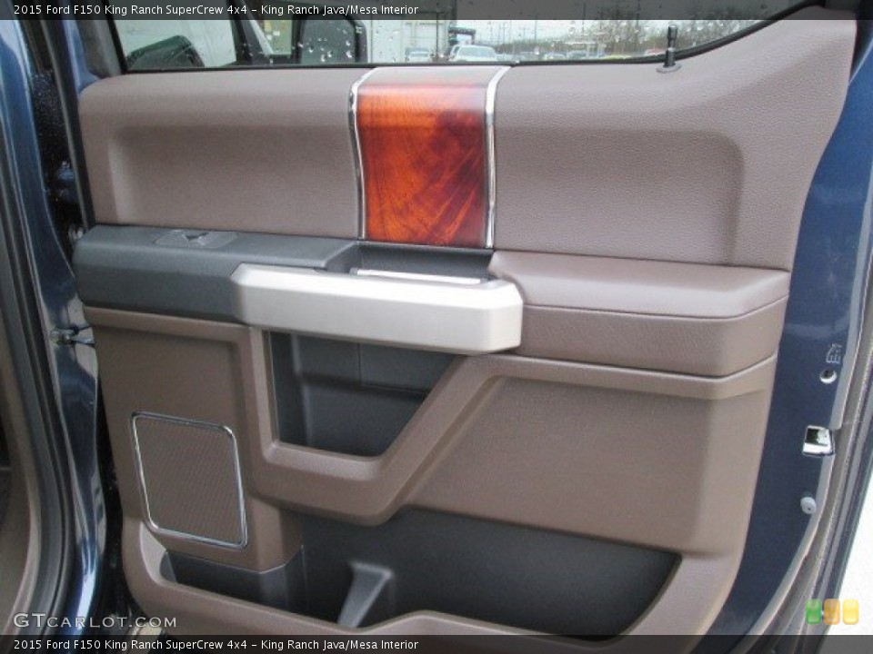 King Ranch Java/Mesa Interior Door Panel for the 2015 Ford F150 King Ranch SuperCrew 4x4 #101736048