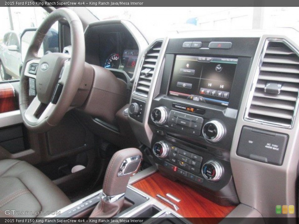 King Ranch Java/Mesa Interior Controls for the 2015 Ford F150 King Ranch SuperCrew 4x4 #101736188