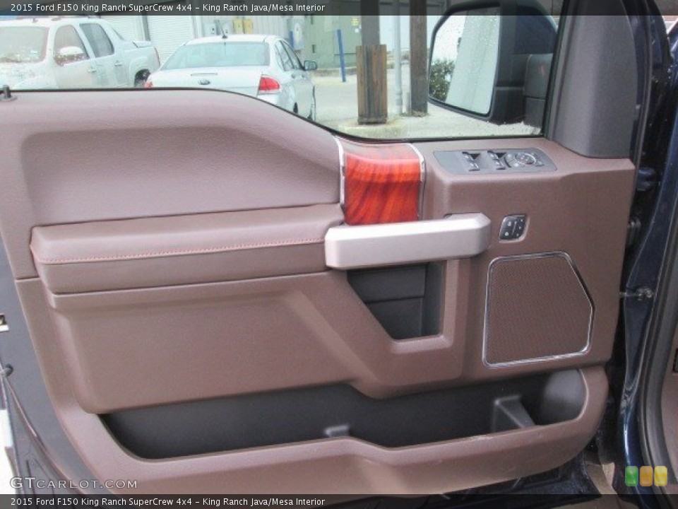 King Ranch Java/Mesa Interior Door Panel for the 2015 Ford F150 King Ranch SuperCrew 4x4 #101736285