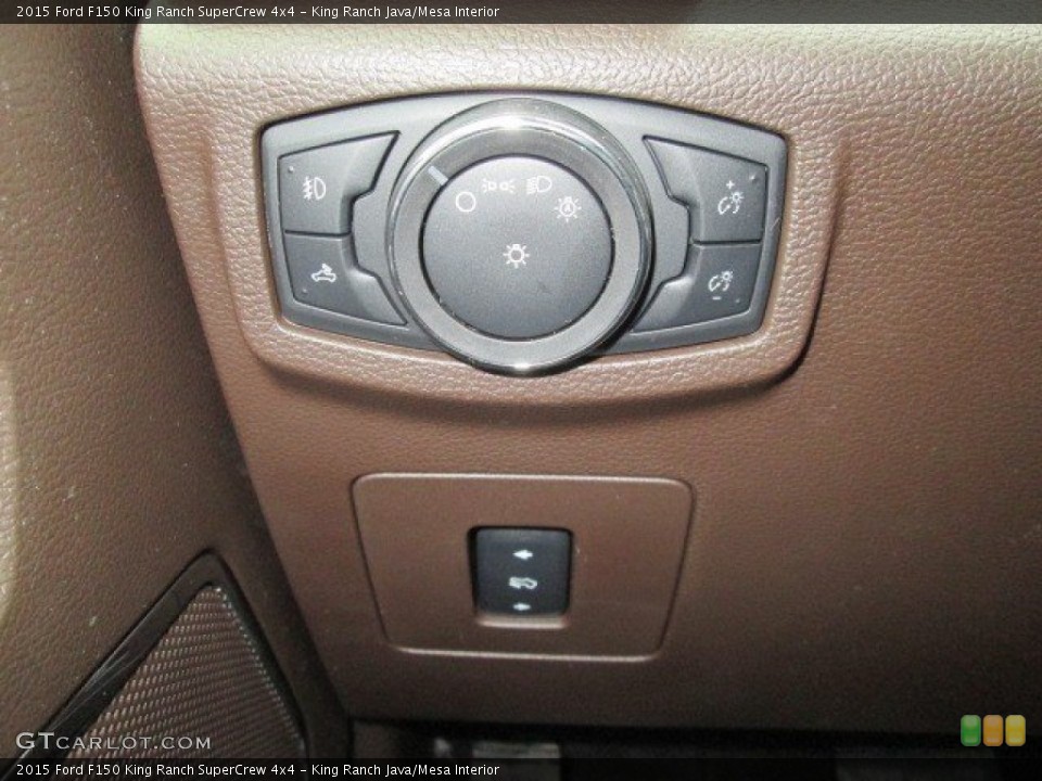 King Ranch Java/Mesa Interior Controls for the 2015 Ford F150 King Ranch SuperCrew 4x4 #101736396