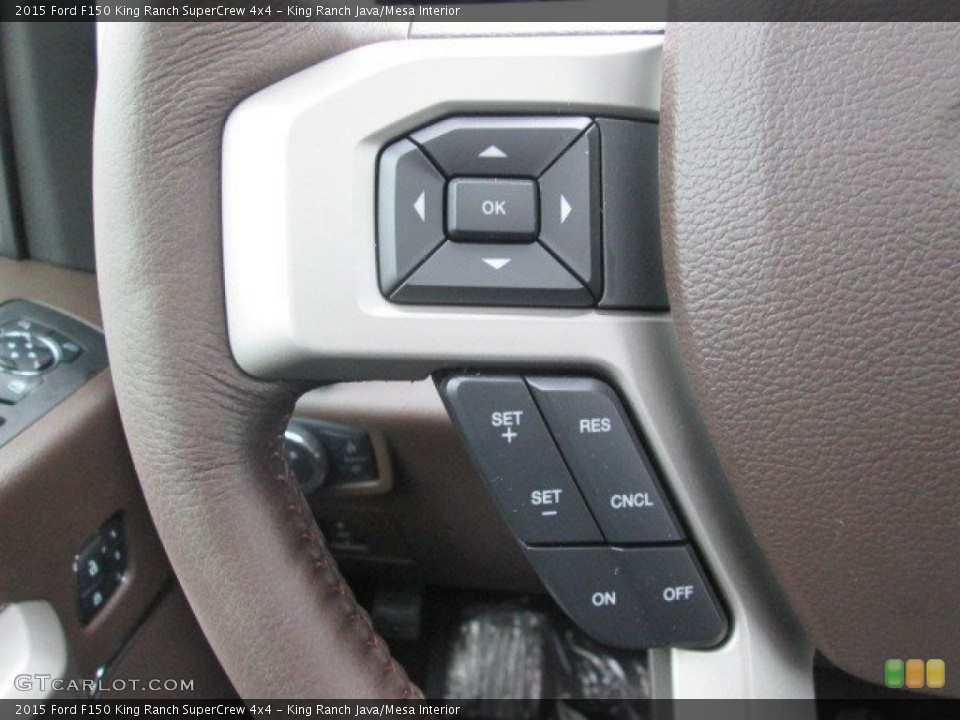 King Ranch Java/Mesa Interior Controls for the 2015 Ford F150 King Ranch SuperCrew 4x4 #101736477