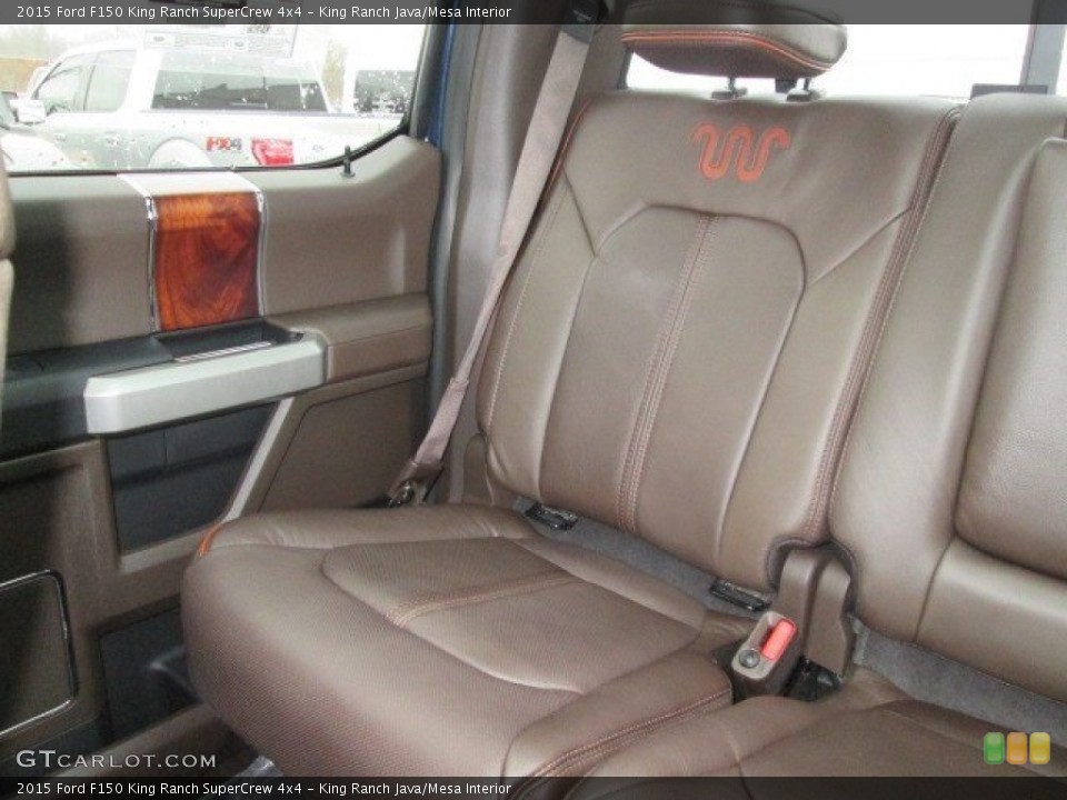 King Ranch Java/Mesa Interior Rear Seat for the 2015 Ford F150 King Ranch SuperCrew 4x4 #101736741
