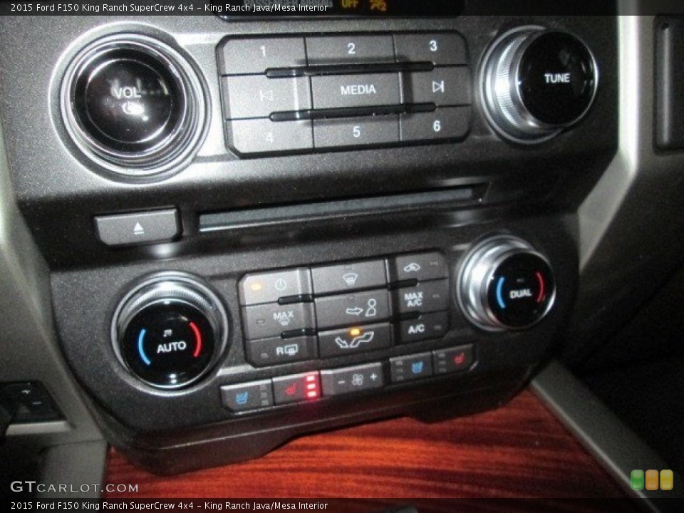 King Ranch Java/Mesa Interior Controls for the 2015 Ford F150 King Ranch SuperCrew 4x4 #101736876