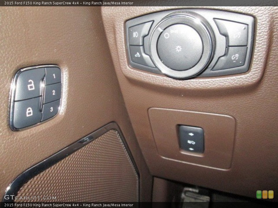 King Ranch Java/Mesa Interior Controls for the 2015 Ford F150 King Ranch SuperCrew 4x4 #101736915