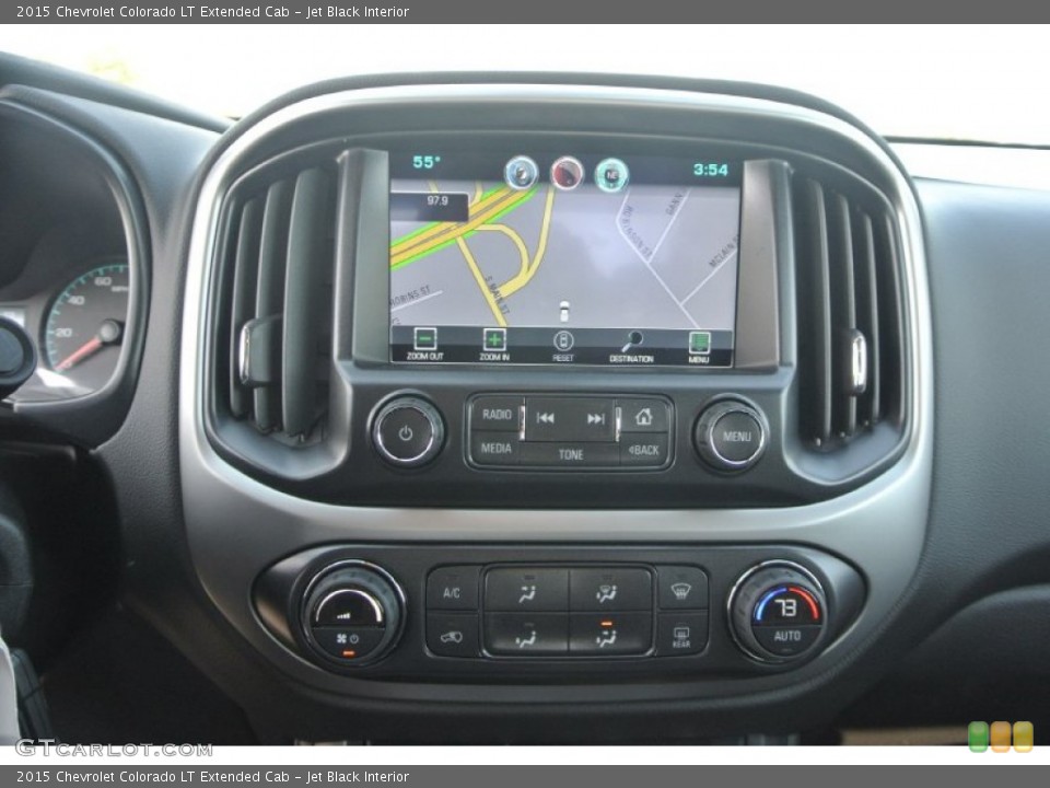 Jet Black Interior Controls for the 2015 Chevrolet Colorado LT Extended Cab #101745990