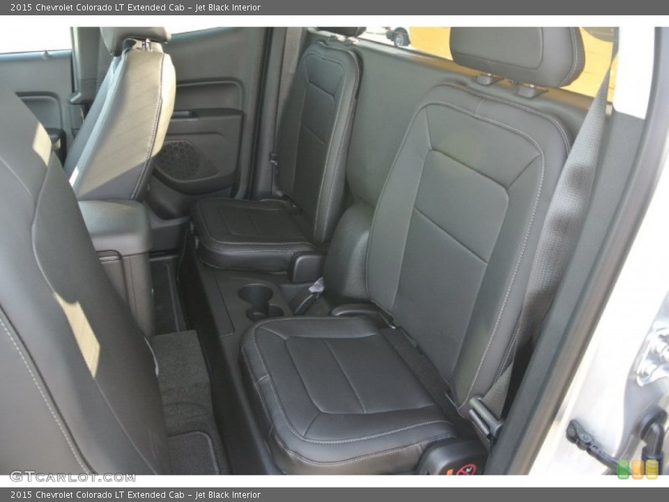 Jet Black Interior Rear Seat for the 2015 Chevrolet Colorado LT Extended Cab #101746068