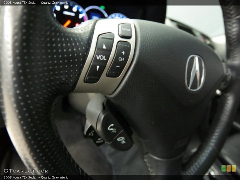 Quartz Gray Interior Controls for the 2008 Acura TSX Sedan #101747058