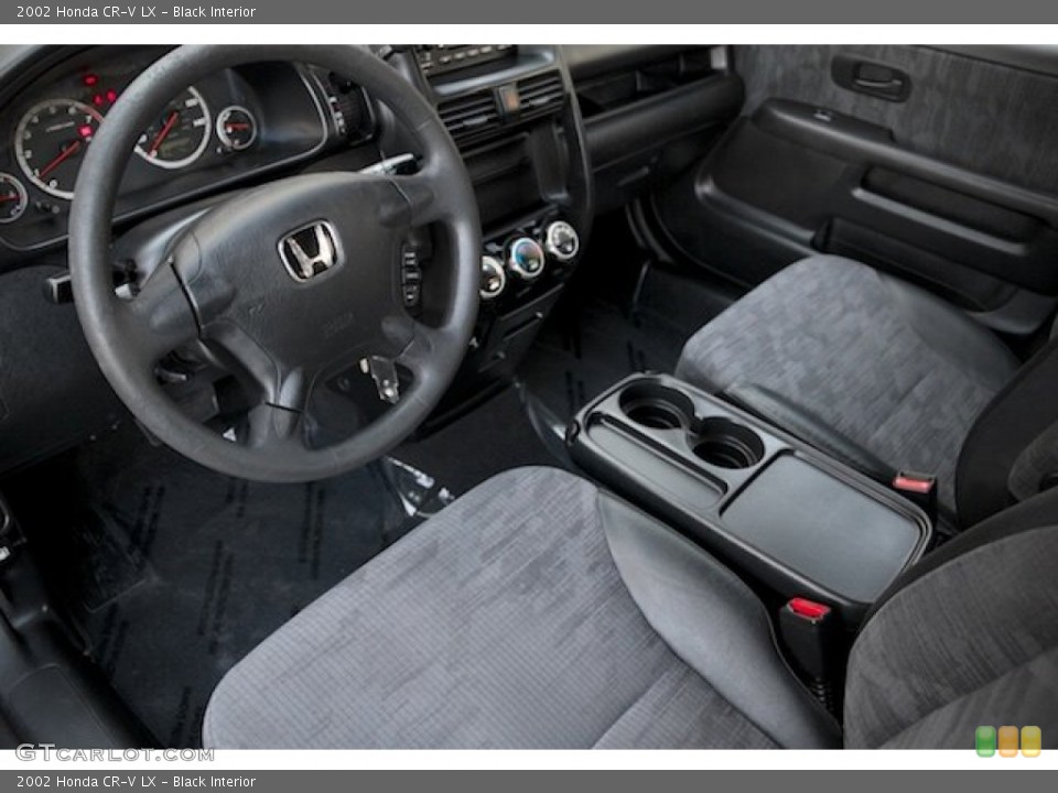 Black Interior Photo for the 2002 Honda CR-V LX #101750835