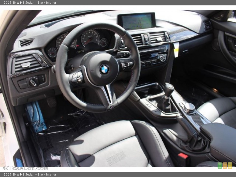 Black Interior Photo for the 2015 BMW M3 Sedan #101759172
