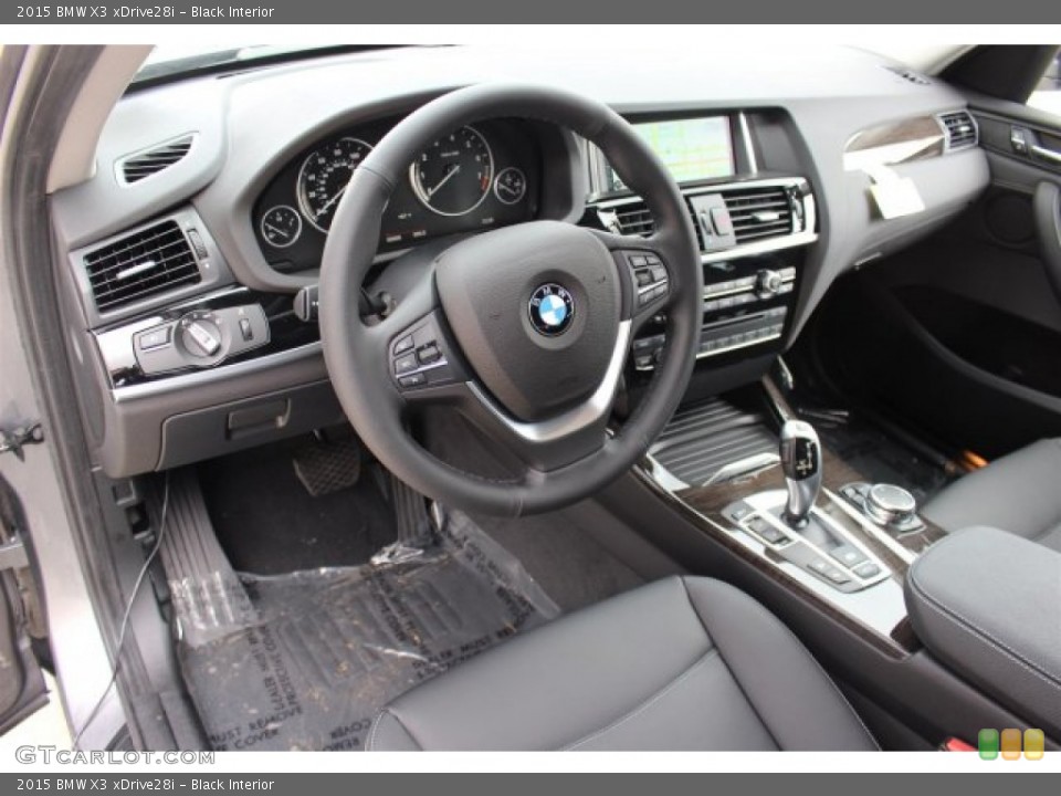 Black Interior Photo for the 2015 BMW X3 xDrive28i #101759817