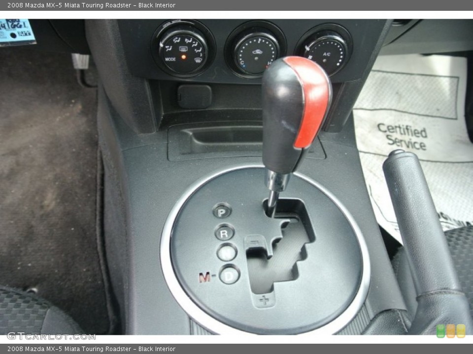 Black Interior Transmission for the 2008 Mazda MX-5 Miata Touring Roadster #101765236