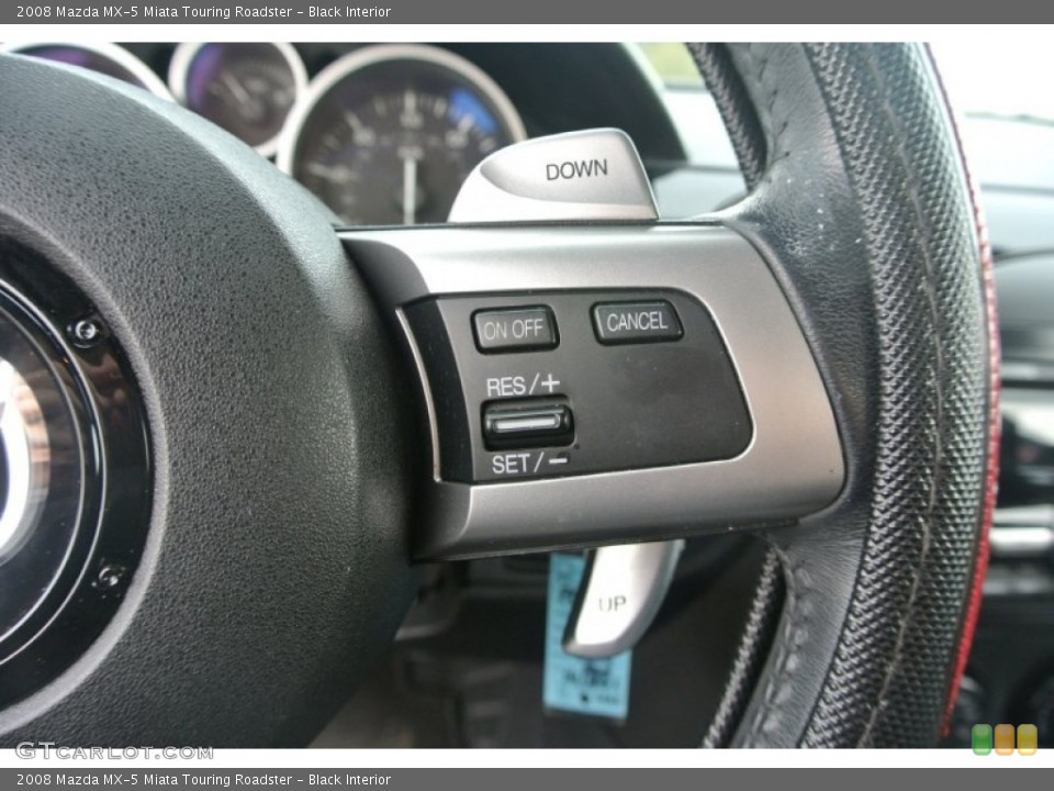 Black Interior Controls for the 2008 Mazda MX-5 Miata Touring Roadster #101765305