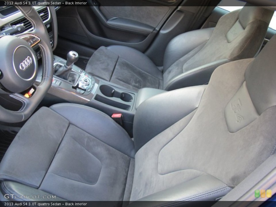 Black Interior Front Seat for the 2013 Audi S4 3.0T quattro Sedan #101765311